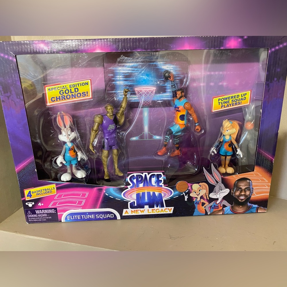 Elite Tune Squad - Space Jam Figurine Sets - Brand new in box!
